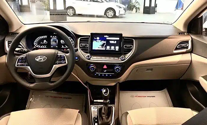 Tiện nghi Hyundai Accent 2021 đẹp nhất phân khúc